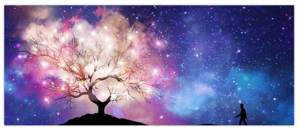 Tablou - Raborele spațial (120x50 cm)
