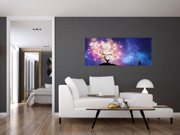Tablou - Raborele spațial (120x50 cm)