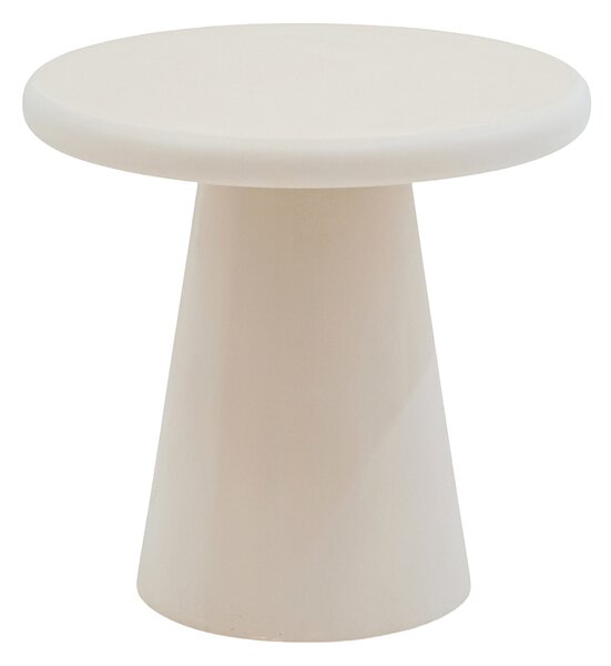 Măsuță de cafea rotundă Clav 45 cm - bej