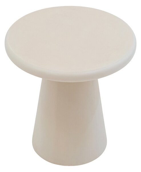 Măsuță de cafea rotundă Clav 45 cm - bej