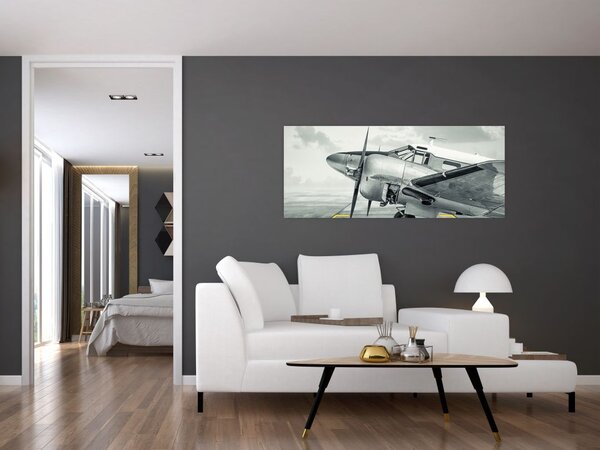 Tablou - Avion (120x50 cm)