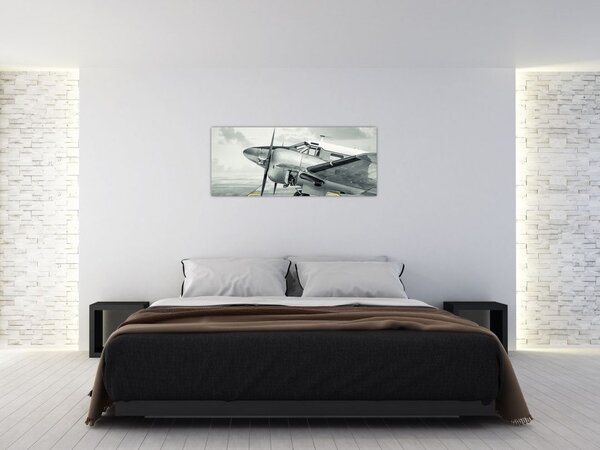 Tablou - Avion (120x50 cm)