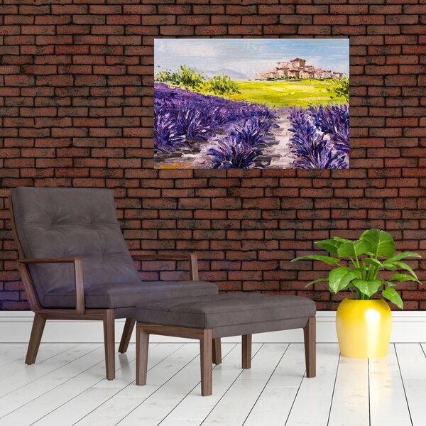 Tablou - Provence, Franța, pictură în ulei (90x60 cm)