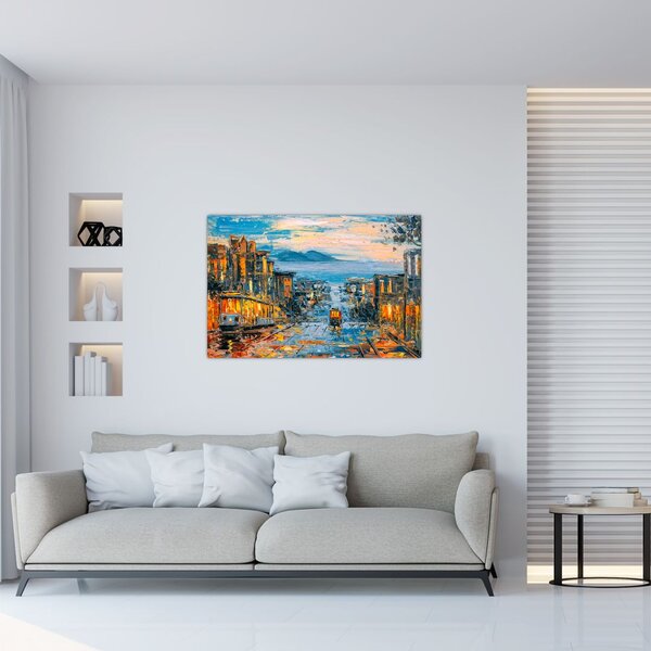 Tablou - Telecabină, San Francisco (90x60 cm)