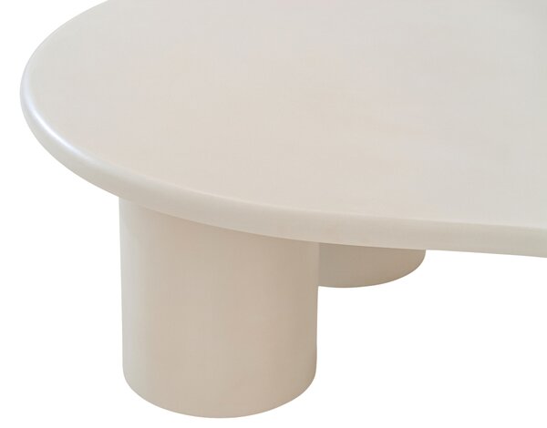 Măsuță de cafea pentru living Gisela 130 cm - bej