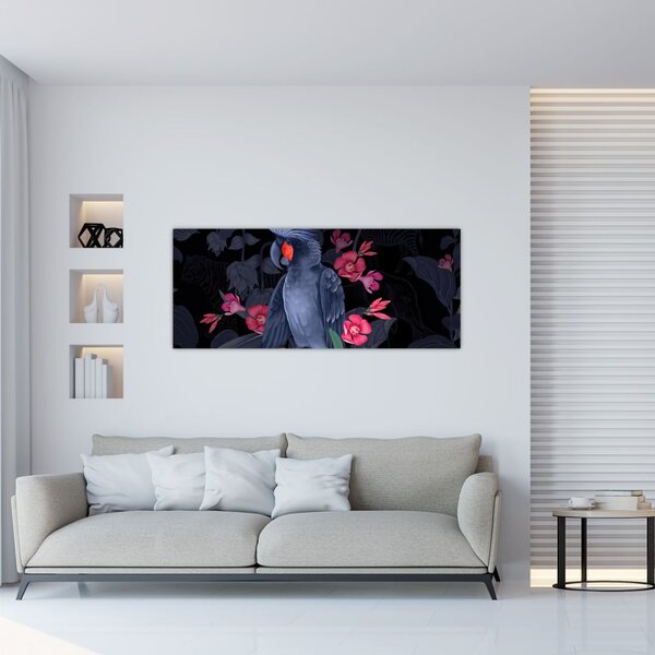 Tablou - Păpădia între flori (120x50 cm)
