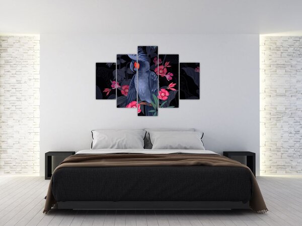 Tablou - Păpădia între flori (150x105 cm)