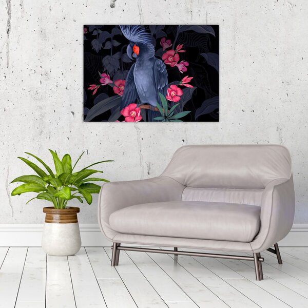 Tablou - Păpădia între flori (70x50 cm)