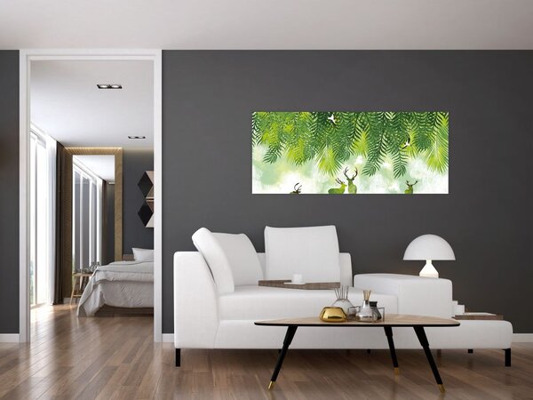 Tablou - Ceb în pădure (120x50 cm)