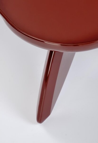 Măsuță de cafea dreptunghiulară Lumis 120 cm - burgund