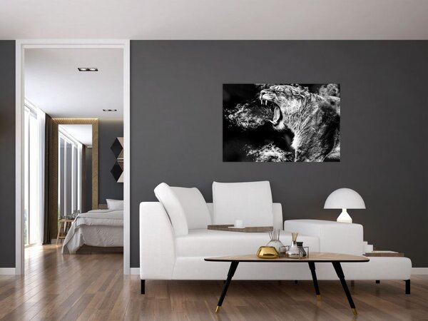 Tablou - Portretul unei leoaice (90x60 cm)