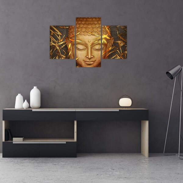 Tablou - Buddha de aur (90x60 cm)