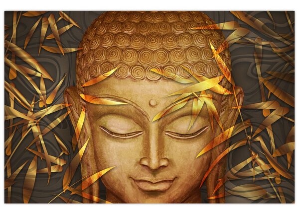 Tablou - Buddha de aur (90x60 cm)