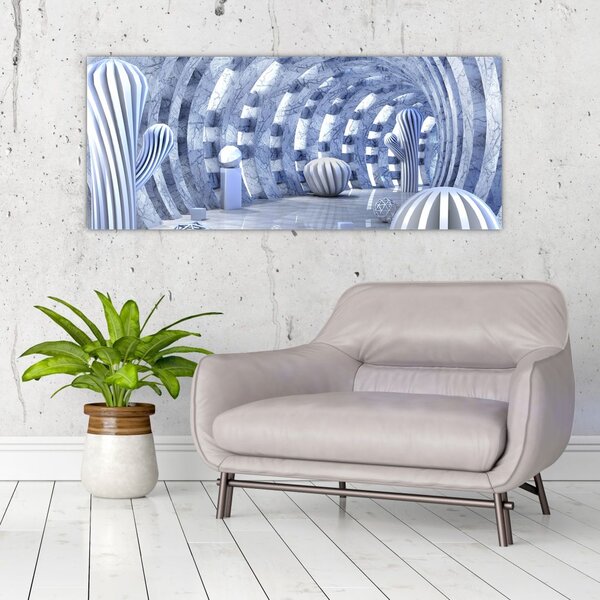 Tablou - 3D Abstract (120x50 cm)