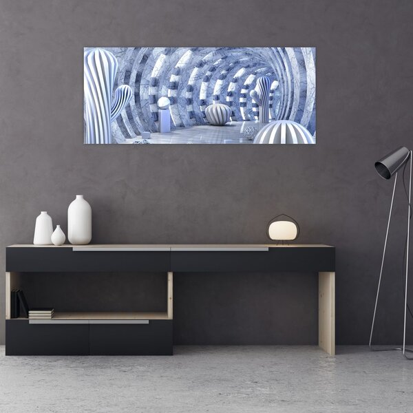 Tablou - 3D Abstract (120x50 cm)