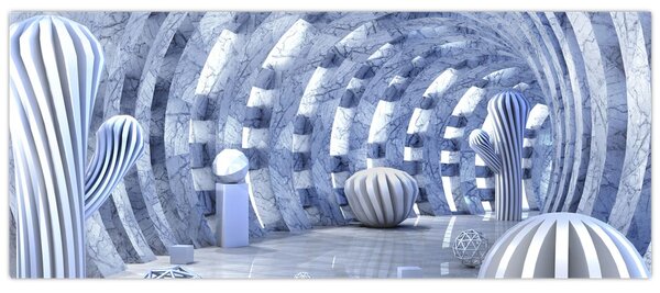 Tablou - 3D Abstract (120x50 cm)