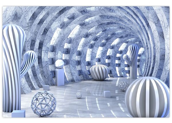 Tablou - 3D Abstract (90x60 cm)