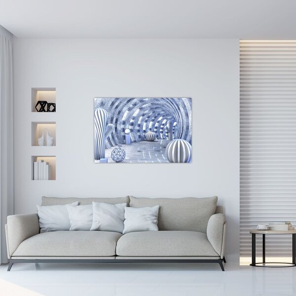 Tablou - 3D Abstract (90x60 cm)