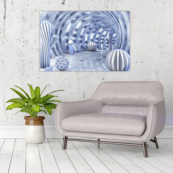 Tablou - 3D Abstract (90x60 cm)