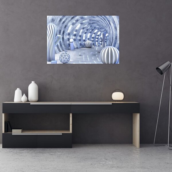 Tablou - 3D Abstract (90x60 cm)