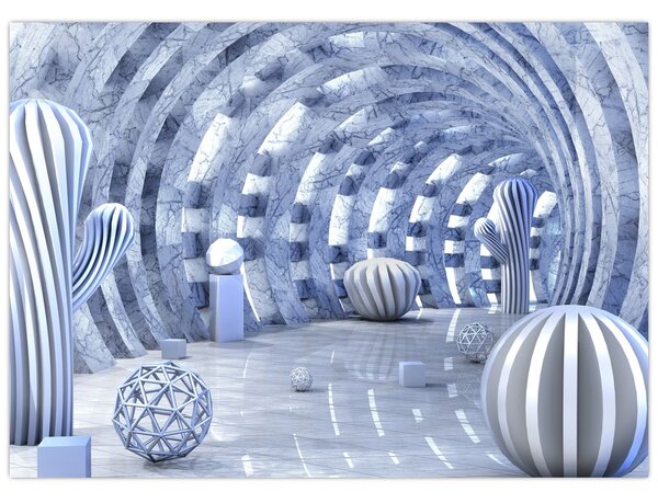 Tablou - 3D Abstract (70x50 cm)
