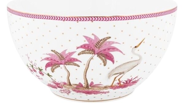 Bol din porțelan, Pip Studio, Gold Pink, 18 cm, colecția Jolie