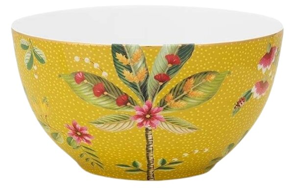 Bol din porțelan, Pip Studio, Yellow, 15 cm, colecția La Majorelle