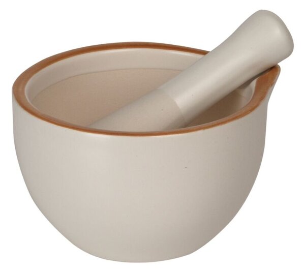 Mojar cu pistil din ceramică, Siaki, 330 ml