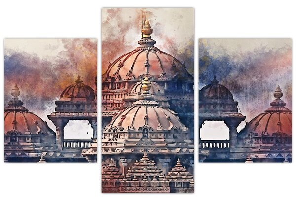Tablou - Akshardham, New Delhi, India (90x60 cm)