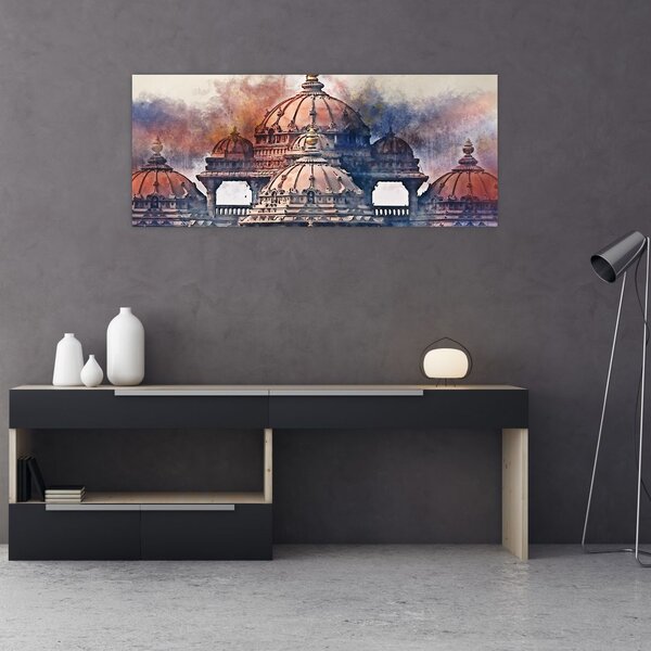 Tablou - Akshardham, New Delhi, India (120x50 cm)