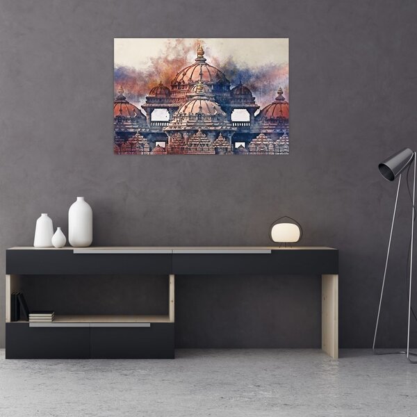 Tablou - Akshardham, New Delhi, India (90x60 cm)