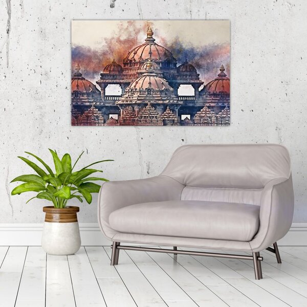 Tablou - Akshardham, New Delhi, India (90x60 cm)