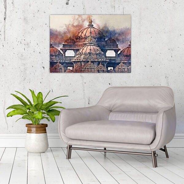 Tablou - Akshardham, New Delhi, India (70x50 cm)