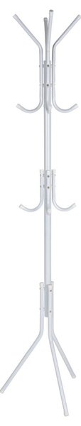 Cuier metalic pentru haine, 170 cm, alb, Storage Solutions