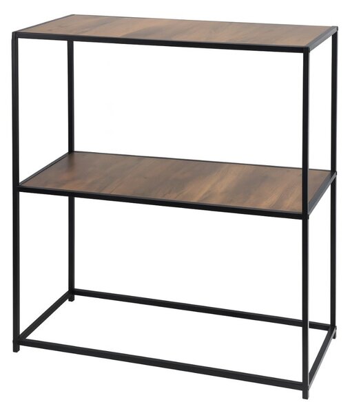 Mobilier multifuncțional, 2 niveluri, structură metalică + MDF, 70x31x85 cm