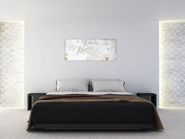 Tablou - Hârtie de ulei cu design de marmură (120x50 cm)