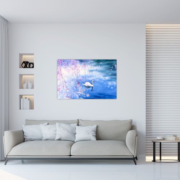 Tablou - Lacul magic (90x60 cm)