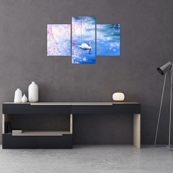 Tablou - Lacul magic (90x60 cm)