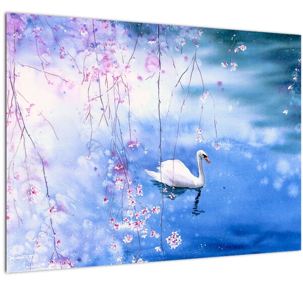Tablou - Lacul magic (70x50 cm)