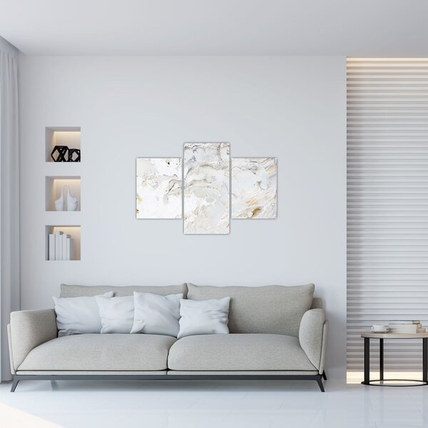 Tablou - Hârtie de ulei cu design de marmură (90x60 cm)