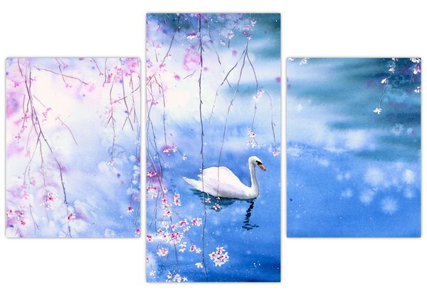 Tablou - Lacul magic (90x60 cm)