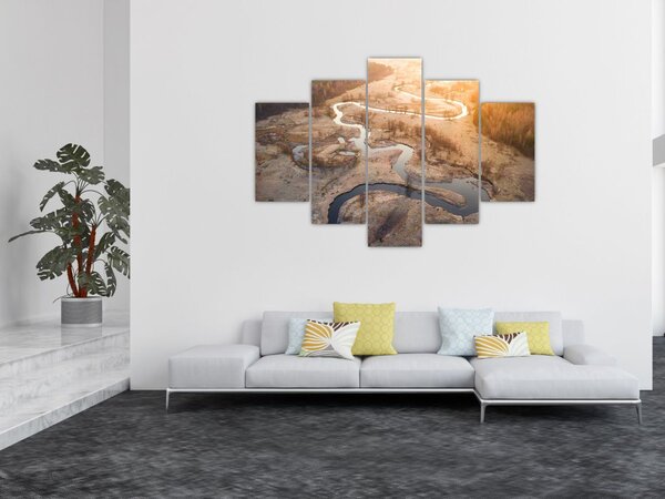 Tablou - Răsărit la Meander (150x105 cm)