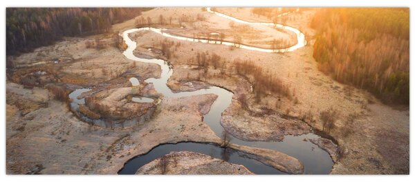 Tablou - Răsărit la Meander (120x50 cm)