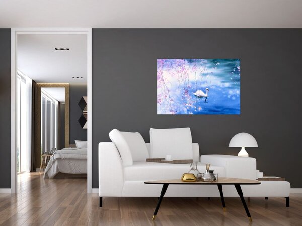 Tablou - Lacul magic (90x60 cm)