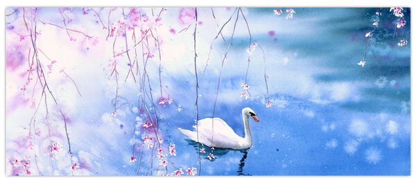Tablou - Lacul magic (120x50 cm)