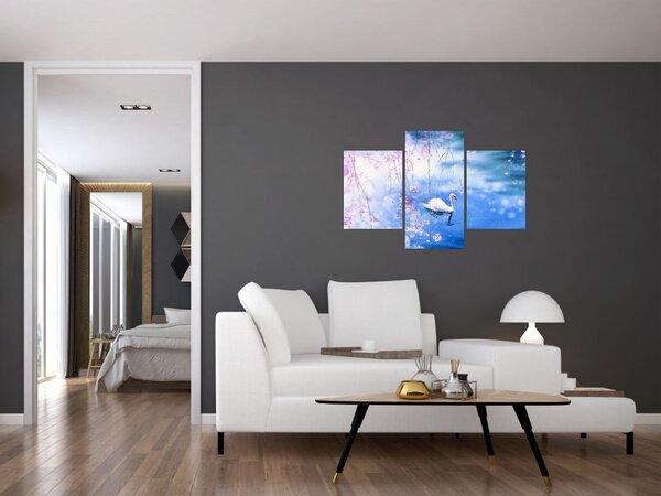 Tablou - Lacul magic (90x60 cm)