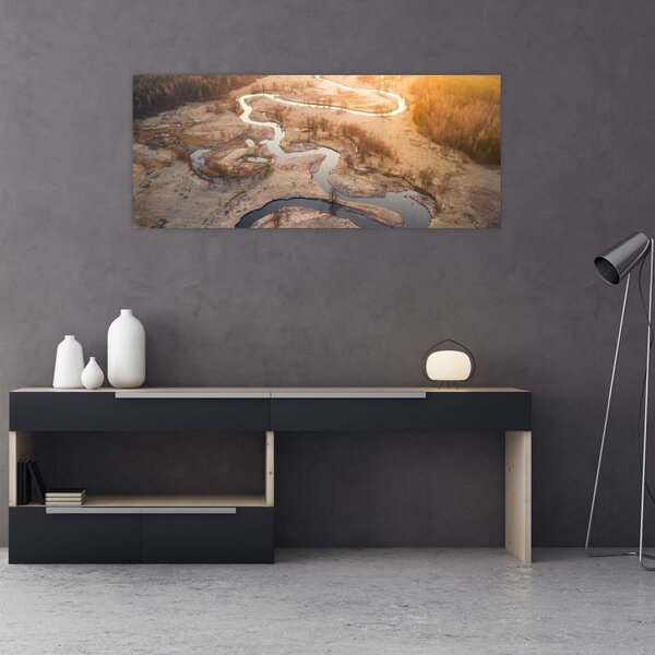 Tablou - Răsărit la Meander (120x50 cm)