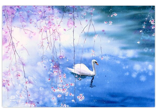 Tablou - Lacul magic (90x60 cm)