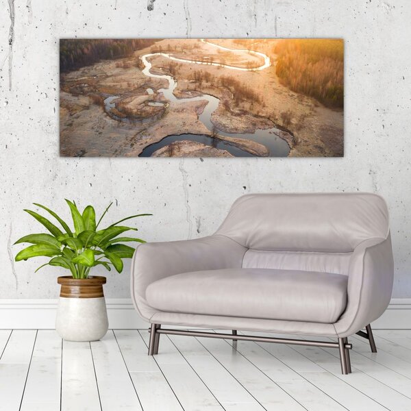 Tablou - Răsărit la Meander (120x50 cm)