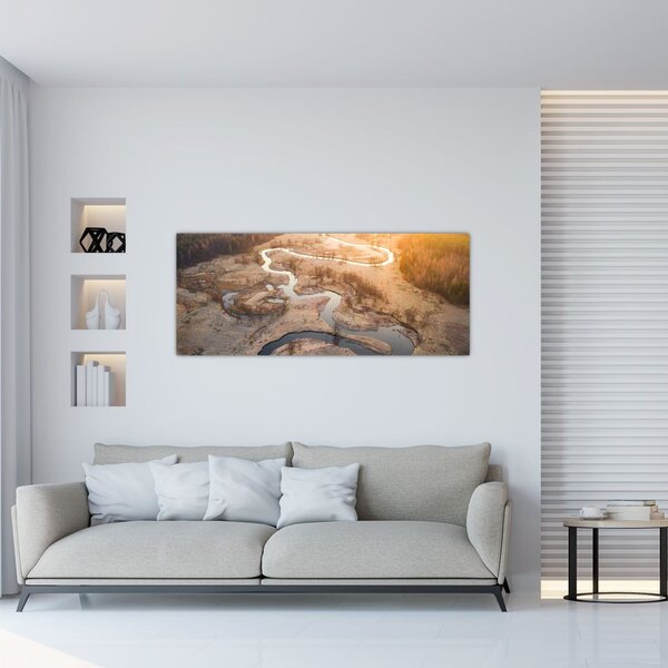 Tablou - Răsărit la Meander (120x50 cm)